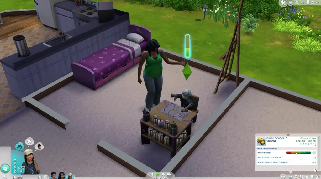 Sims 4 pro Mac se stará o vaše dítě