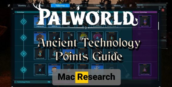 Ancient technology points Palworld