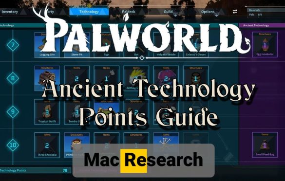 Palworld Ancient Technology Points – How To Get Them