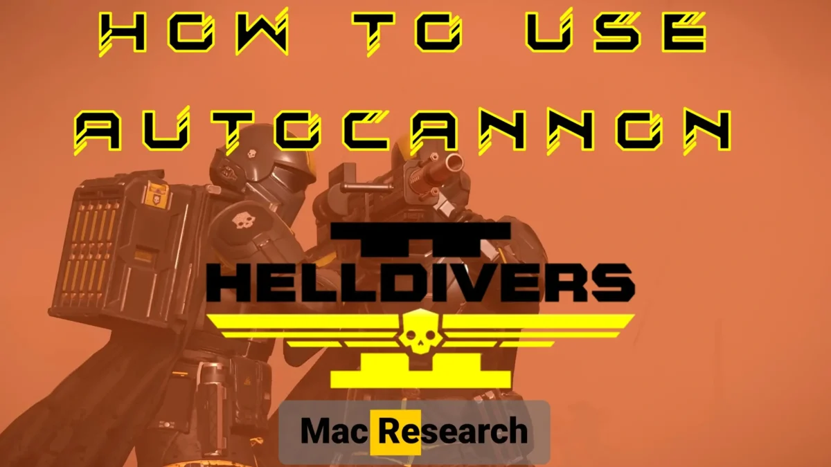 How To Use Helldivers 2 Autocannon