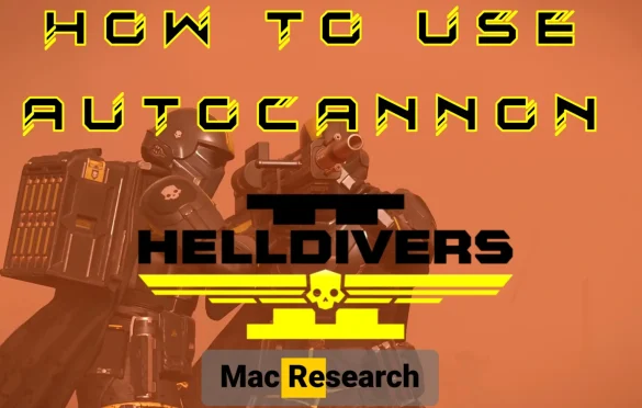 How To Use Helldivers 2 Autocannon
