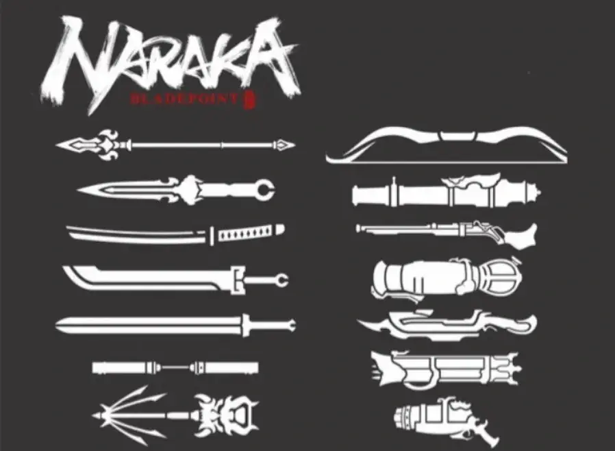 Naraka: Bladepoint Weapons List