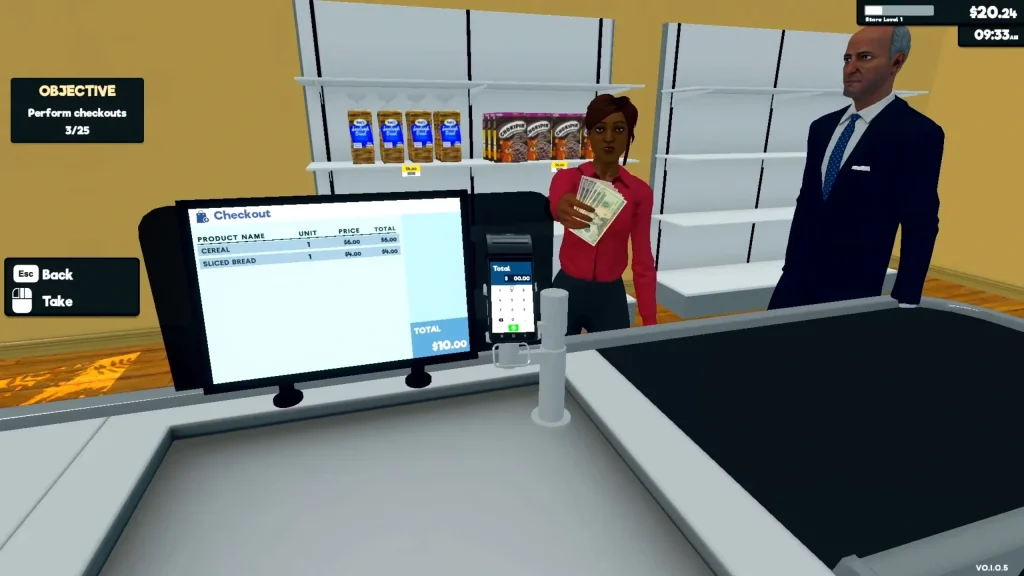 Supermarket Simulator Gameplay on Mac