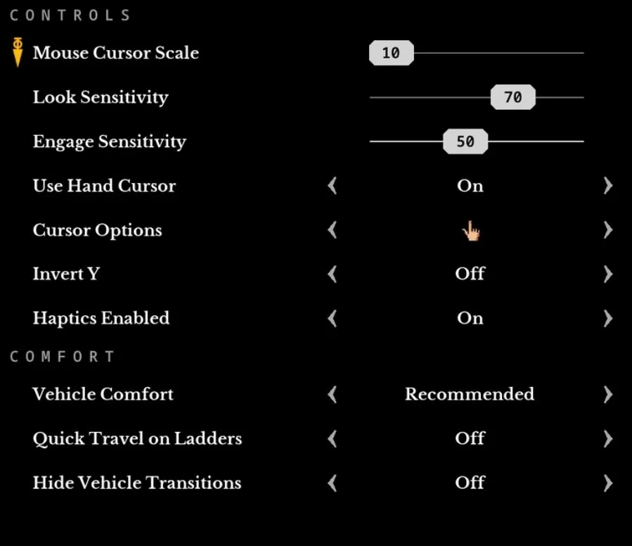 riven mac controls