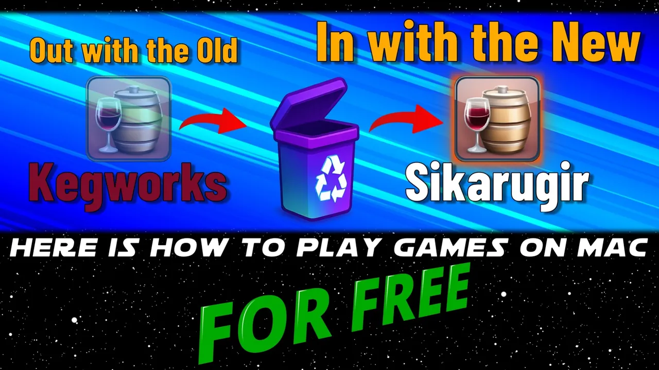 Sikarugir on Mac: Setup and Optimizations